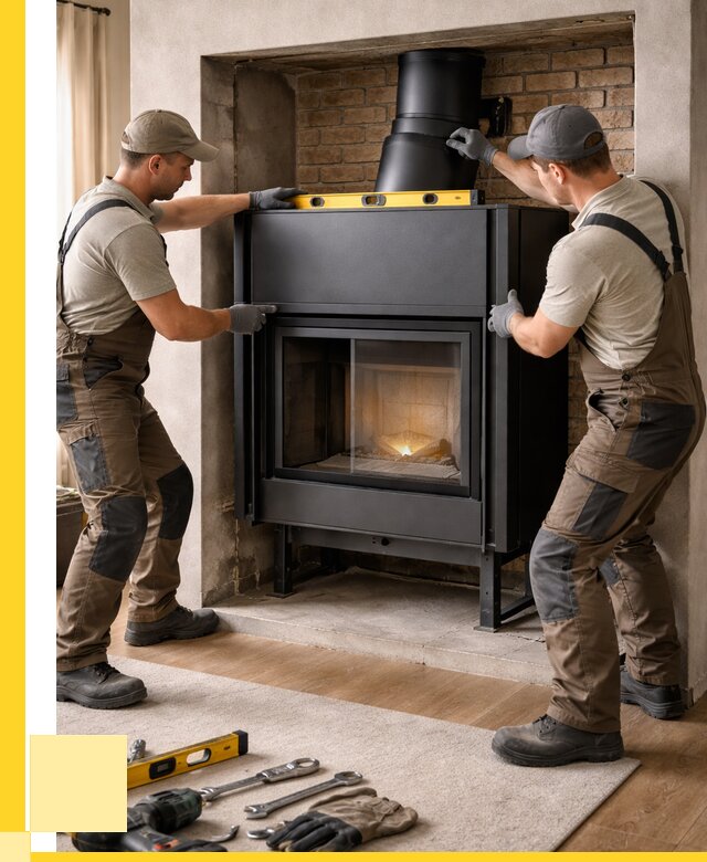 Установка каминных топок в Майкопе под ключ от 18196 р. | ЭриданМкп