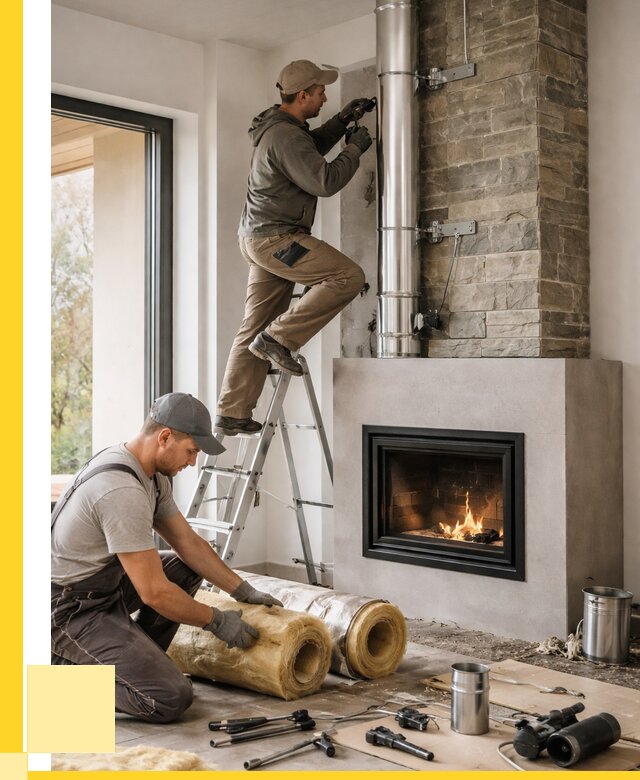 Монтаж дымоходов для каминов в Майкопе от 15164 р. ЭриданМкп