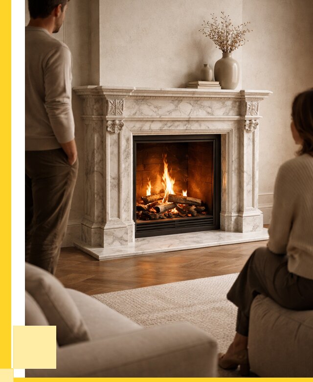 Мраморные камины под ключ в Майкопе от 252725 р. | ЭриданМкп