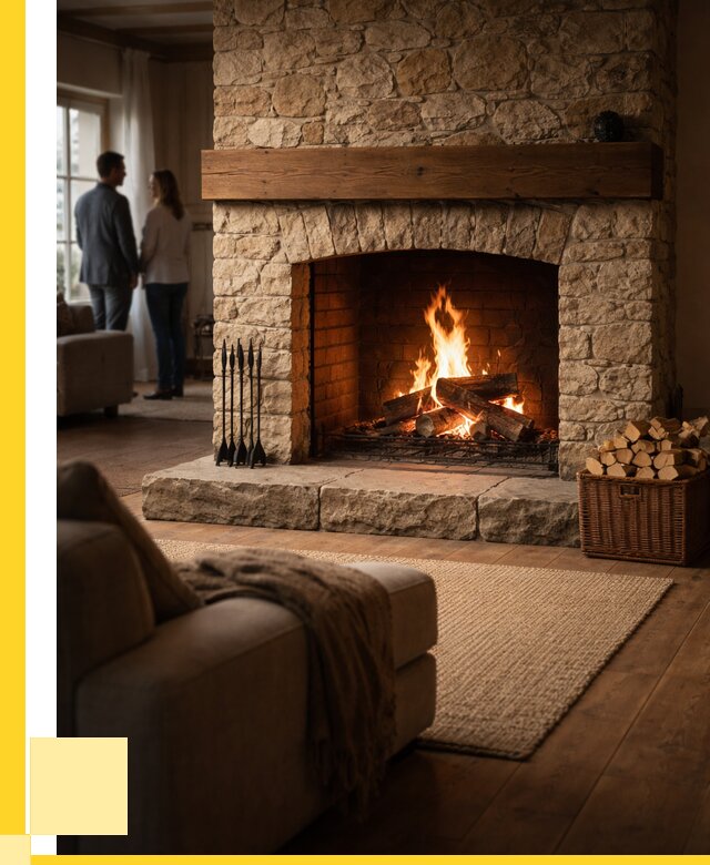 Открытые камины под ключ в Майкопе от 151635 р. ЭриданМкп