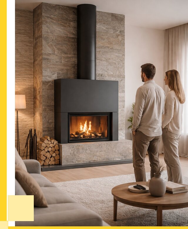 Закрытые камины под ключ в Майкопе от 121308 р., ЭриданМкп