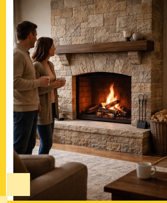 Каменные камины на заказ в Майкопе от 181962 р. | ЭриданМкп