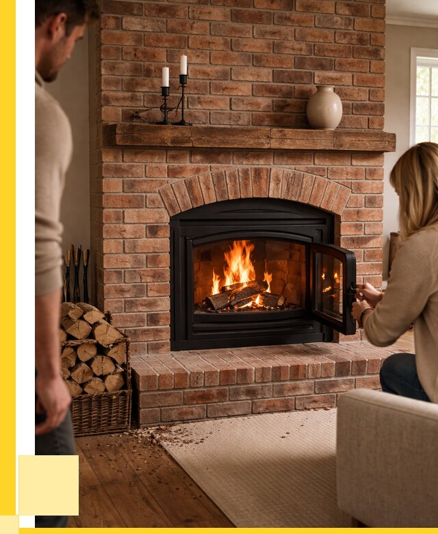 Кирпичные камины под ключ в Майкопе от 151635 р. | ЭриданМкп