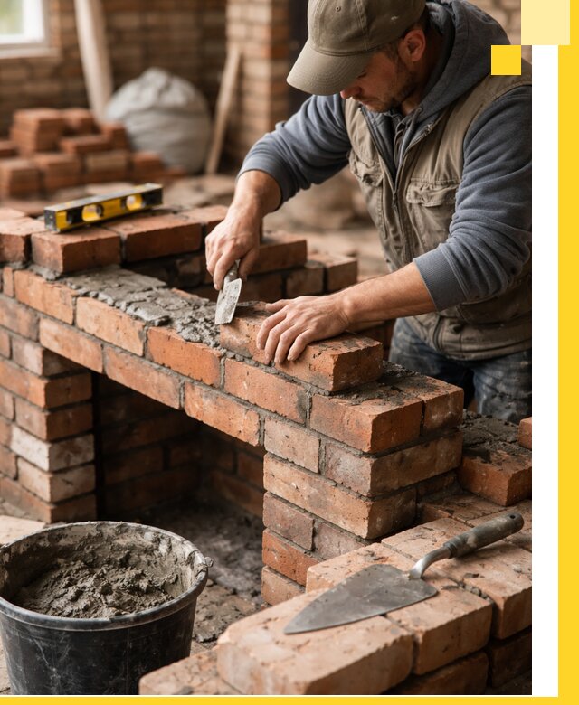 Кладка каминов под ключ в Майкопе профессиональная отделка и монтаж