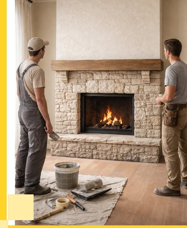 Отделка каминов в Майкопе от 6571 р. под ключ | ЭриданМкп