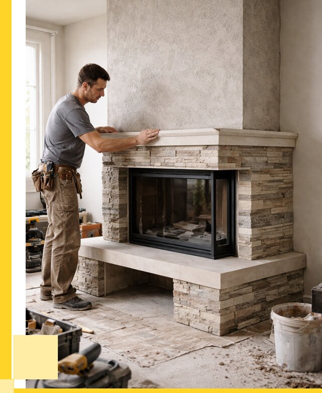 Изготовление каминов под ключ в Майкопе от 151635 р. | ЭриданМкп