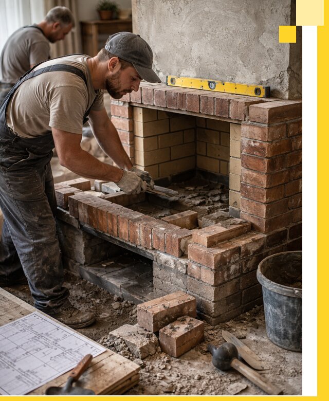 Изготовление и установка каминопечей под ключ в Майкопе