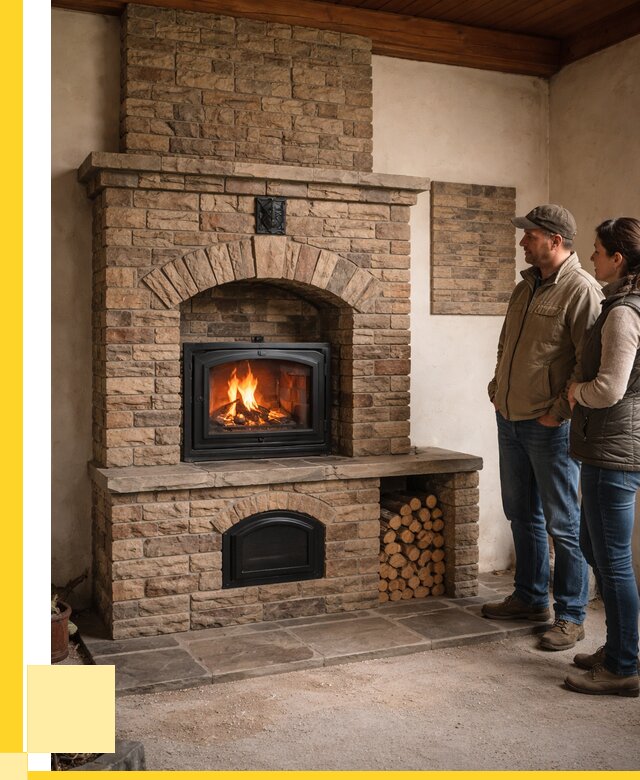 Кирпичная печь под ключ в Майкопе от 151635 р. | ЭриданМкп