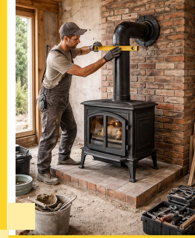 Монтаж печей установка банной печи в Майкопе от 15164 р. | ЭриданМкп