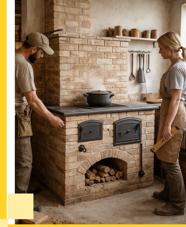 Варочно отопительные печи в Майкопе от 90981 р. | ЭриданМкп