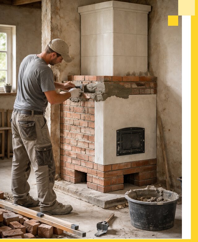 Изготовление и установка печей-голландок под ключ в Майкопе