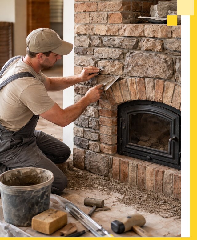 Печи для дома под ключ в Майкопе, установка и доставка