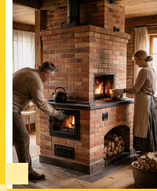 Печи для загородного дома под ключ в Майкопе от 80872 р. | ЭриданМкп