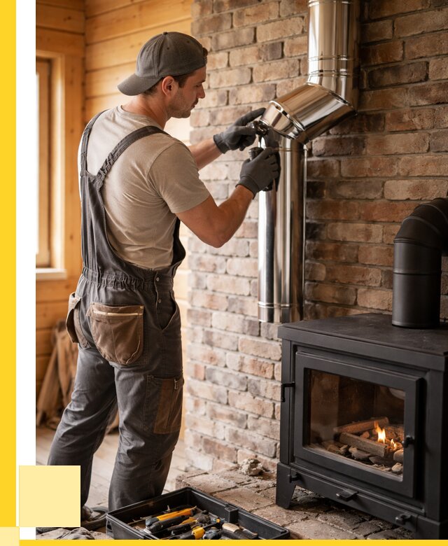Монтаж дымоходов для печей в Майкопе от 7582 р. | ЭриданМкп
