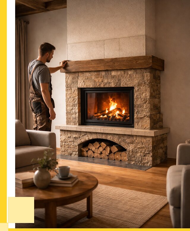 Печи камины для дома под ключ в Майкопе от 55600 р. | ЭриданМкп