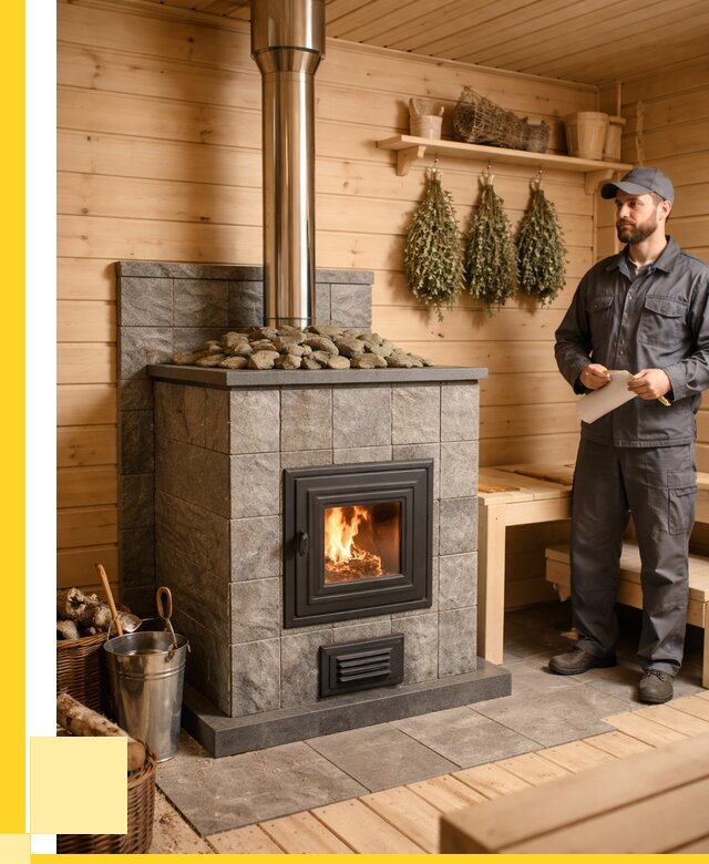 Печи для бани под ключ в Майкопе от 121308 р. | ЭриданМкп