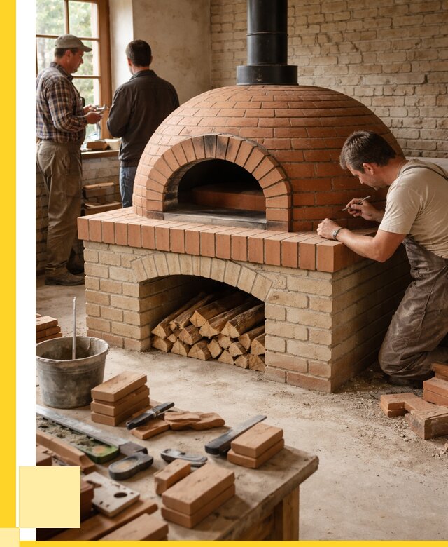 Помпейская печь дровяная для пиццы в Майкопе | ЭриданМкп от 202180 р.