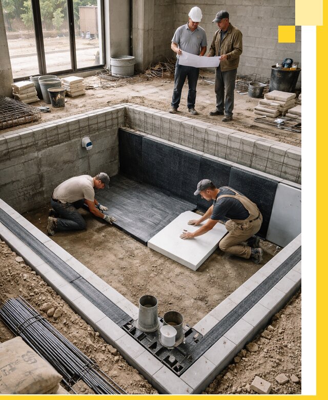 Проекты частных и общественных бассейнов под ключ в Майкопе