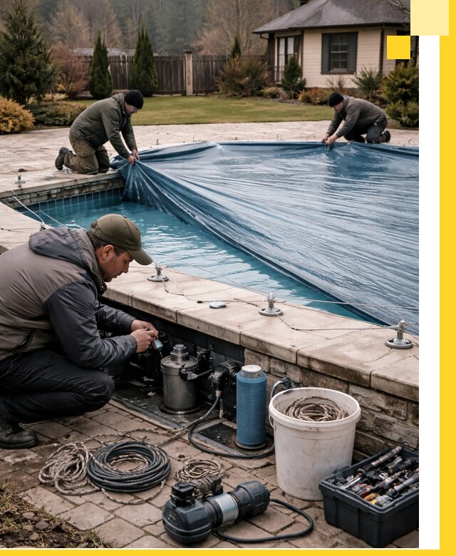 Консервация бассейнов в Майкопе: подготовка к длительному хранению