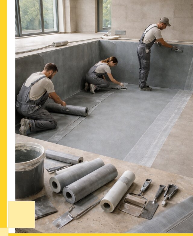 Гидроизоляция бассейнов в Майкопе от 2022 р., ЭриданМкп