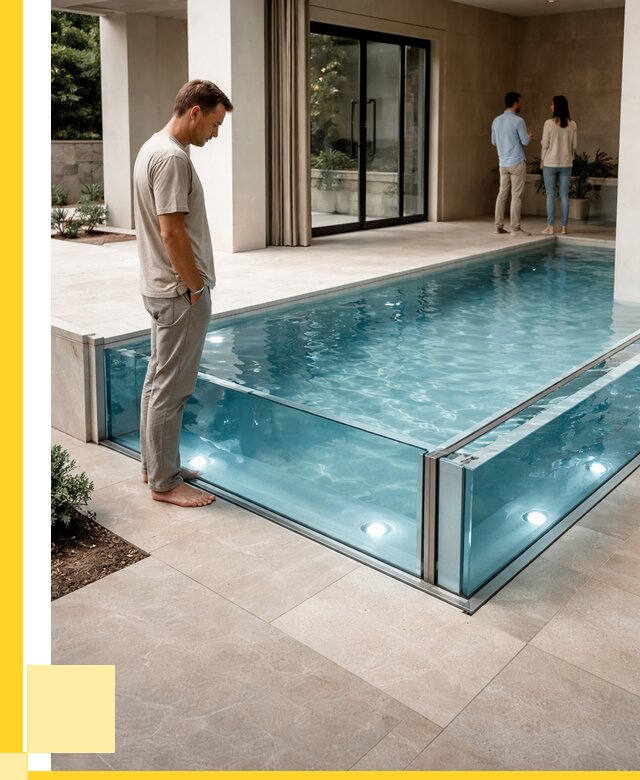 Стеклянные бассейны в Майкопе от 1213080 р. | ЭриданМкп — мозаика