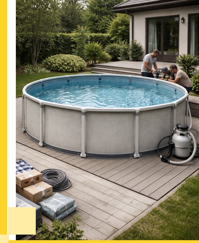 Купить каркасные бассейны в Майкопе от 45491 р. | ЭриданМкп