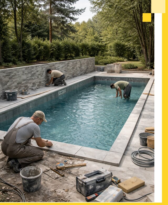 Проектирование и строительство частных бассейнов в Майкопе