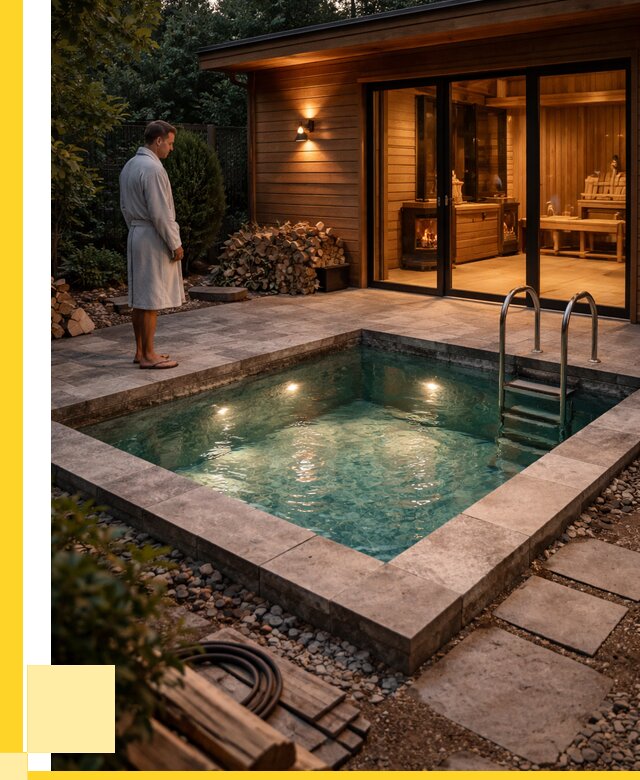 Бани с бассейном под ключ в Майкопе от 96036 р. | ЭриданМкп