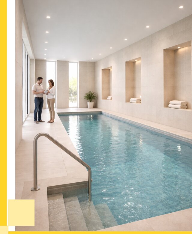 Бассейны в помещении под ключ в Майкопе от 1516350 р. | ЭриданМкп