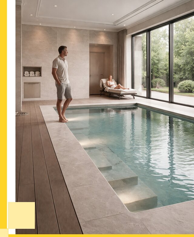 Бассейны в коттедже под ключ в Майкопе от 1213080 р. | ЭриданМкп