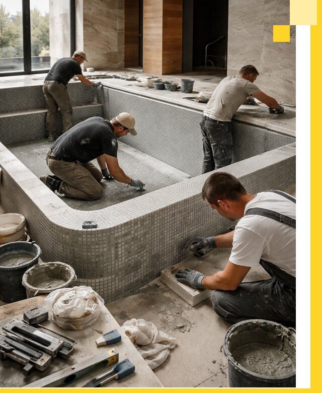 Строительство и установка СПА бассейнов под ключ в Майкопе