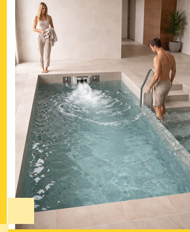 Бассейн с противотоком в Майкопе от 252725 р. | ЭриданМкп