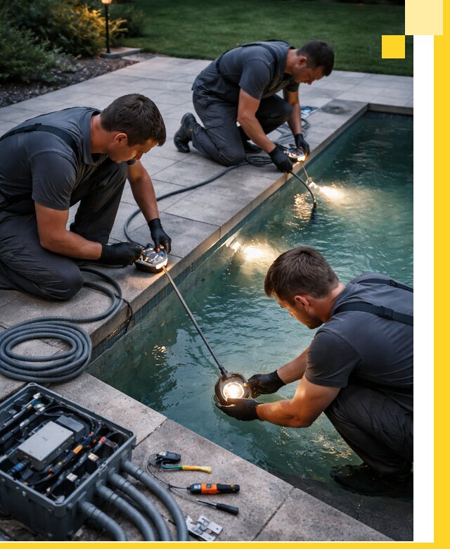 Профессиональное освещение бассейнов в Майкопе: дизайн и монтаж