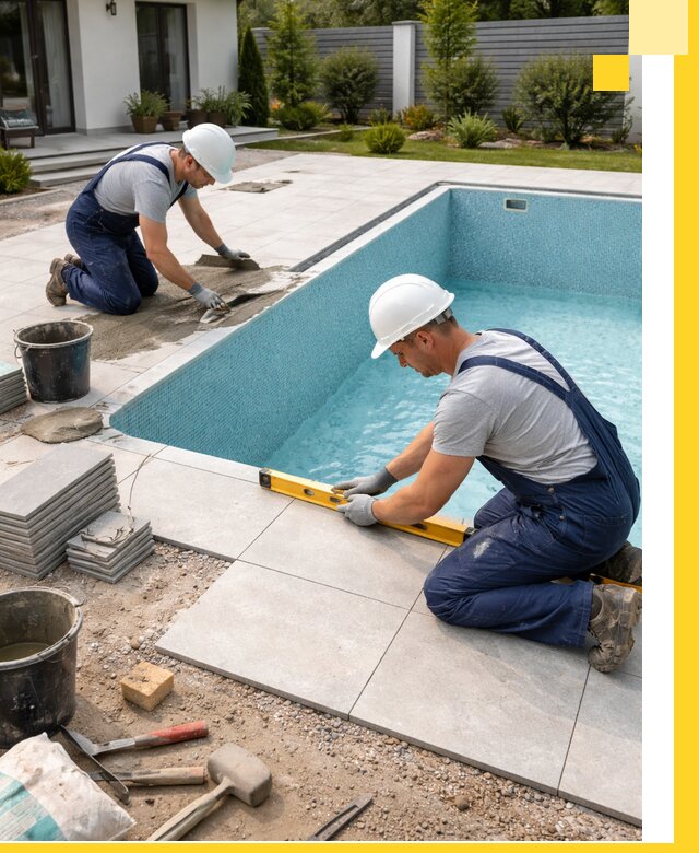 Строительство и монтаж плавательных бассейнов под ключ в Майкопе