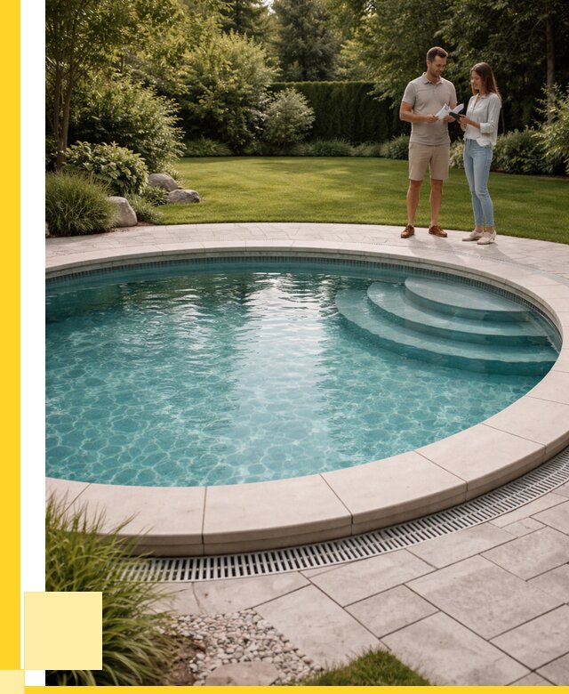 Круглые каркасные бассейны купить в Майкопе от 252725 р. | ЭриданМкп