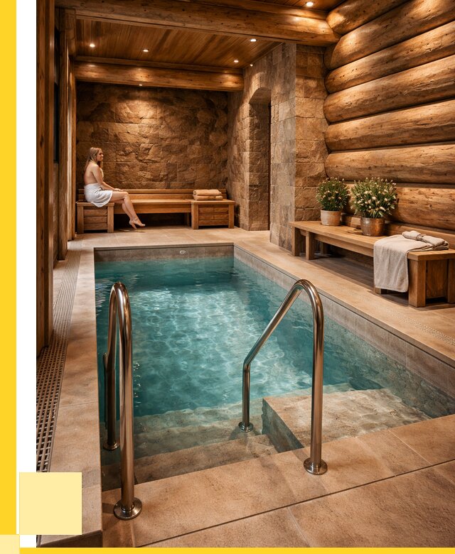 Аренда бани с бассейном в Майкопе от 1516350 р. | ЭриданМкп