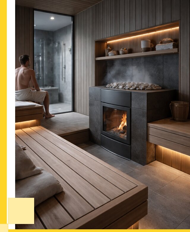 Проект сауны в частном доме в Майкопе от 35382 р. | ЭриданМкп