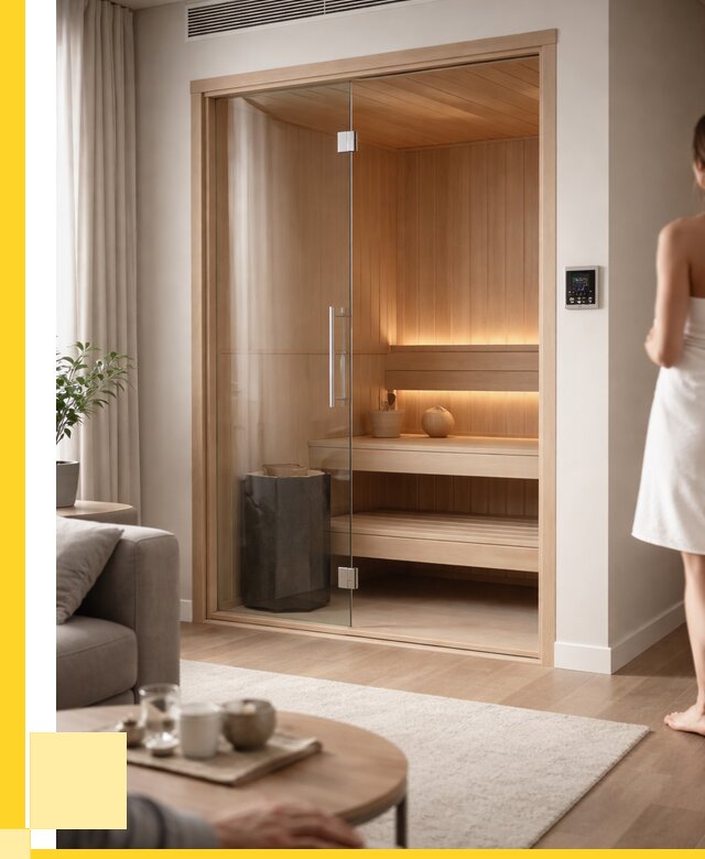 Сауна в квартире под ключ в Майкопе от 121308 р. ЭриданМкп