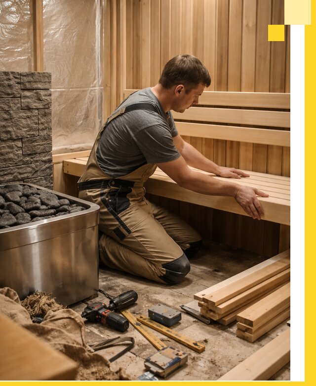 Сауны для дома под ключ с проектированием и монтажом в Майкопе