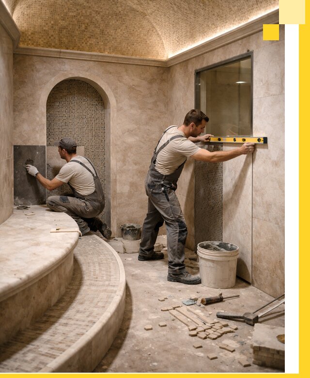 Проектирование и строительство саун с хамамом под ключ в Майкопе