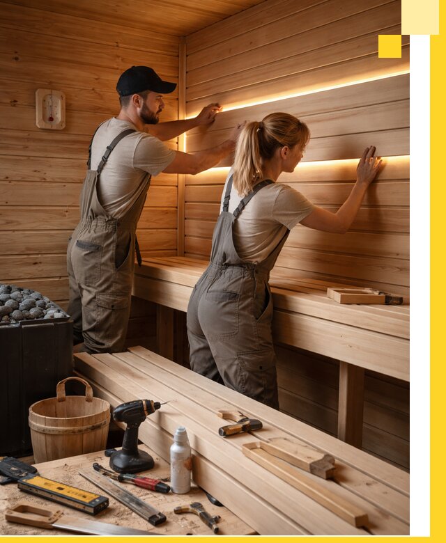 Дизайн саун и бань под ключ с индивидуальным проектом в Майкопе