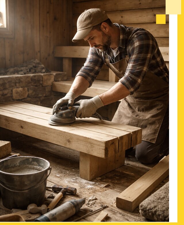 Ремонт бань под ключ в Майкопе с гарантией качества и сроков