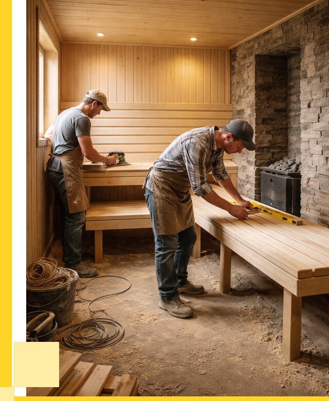 Отделка бани в Майкопе: внутренняя отделка от 3033 р. | ЭриданМкп