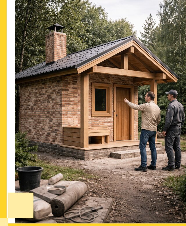 Кирпичные бани и печи в Майкопе от 353815 р. | ЭриданМкп