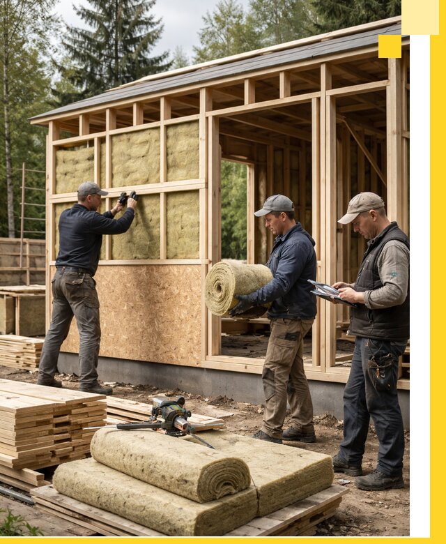 Проектирование и строительство каркасных бань в Майкопе под ключ