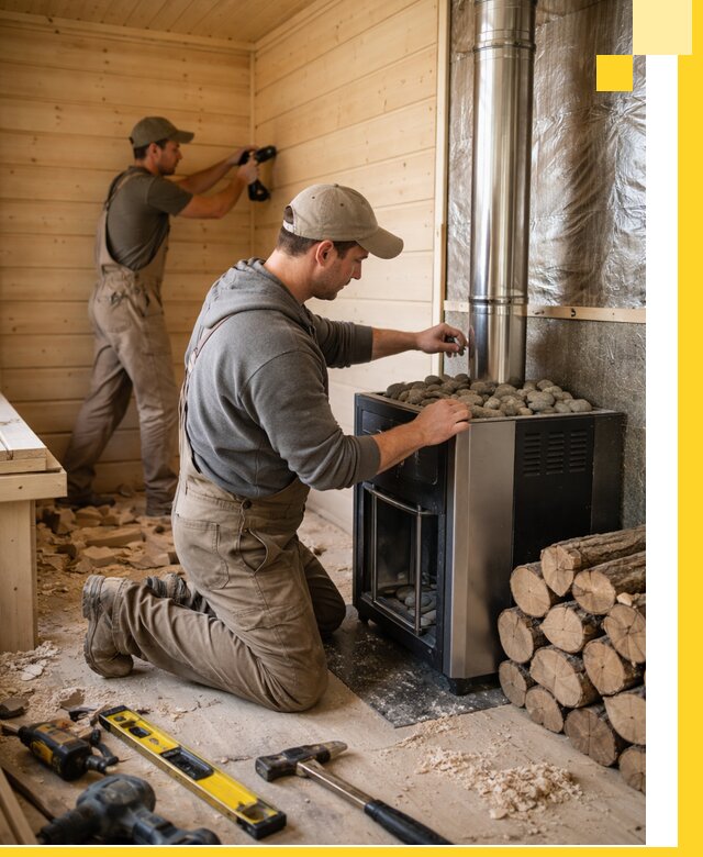 Строительство деревянных бань под ключ в Майкопе проекты и монтаж