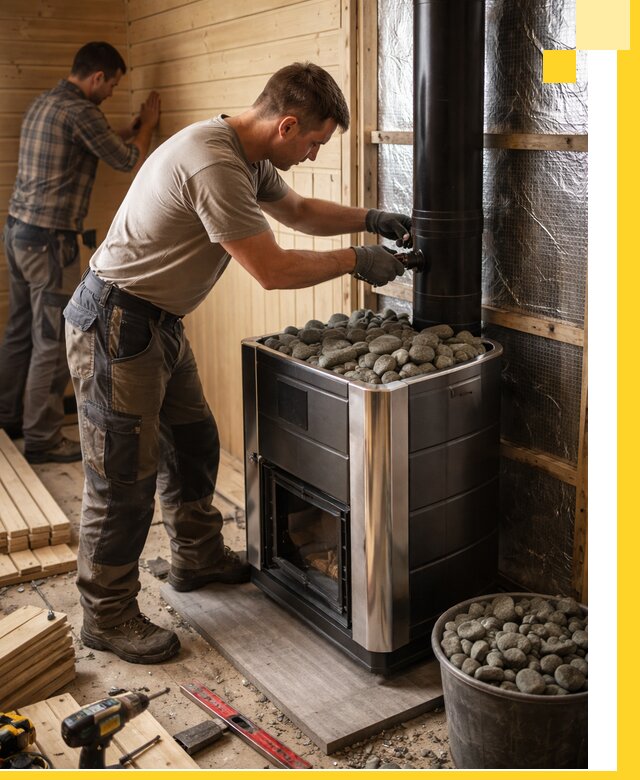 Проектирование и строительство парилок для бани в Майкопе под ключ