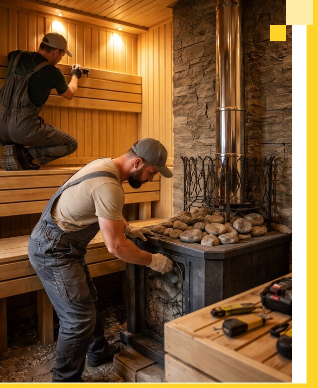 Комплексный дизайн бань, саун и зон отдыха в Майкопе