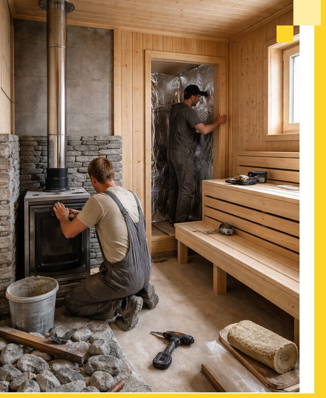 Строительство и изготовление бань под ключ в Майкопе