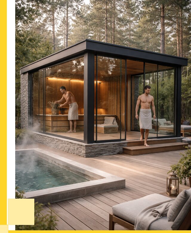 Стеклянные бани и двери в Майкопе от 454905 р. | ЭриданМкп